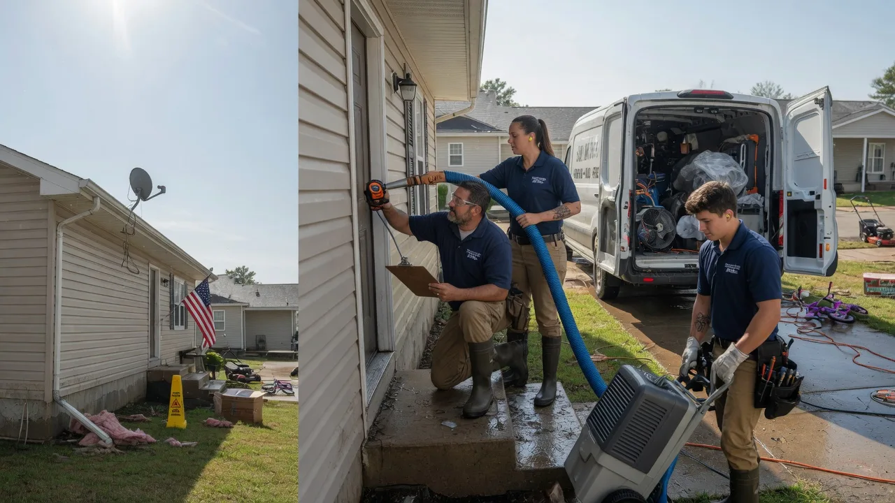 Ceiling Water Damage Restoration in Wyaconda, MO near me